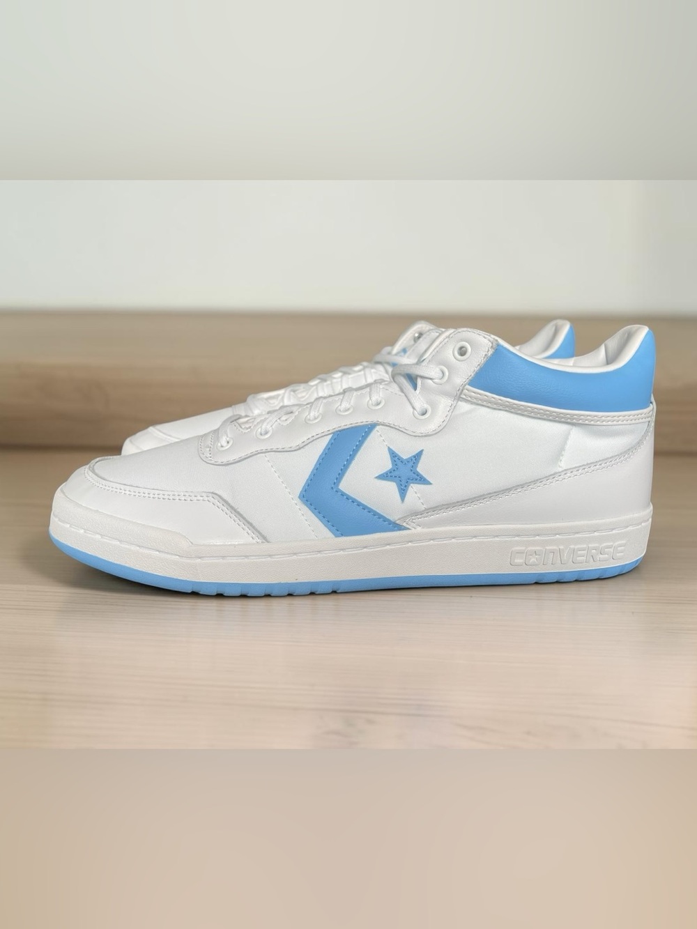 Converse Fastbreak Pro Mid 'White Light Blue'  Size 12 Men NEW